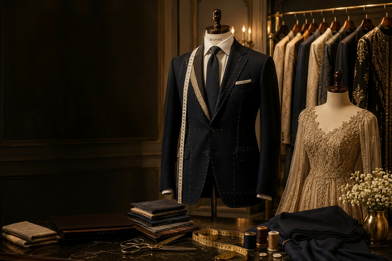 Bespoke apparel and couture