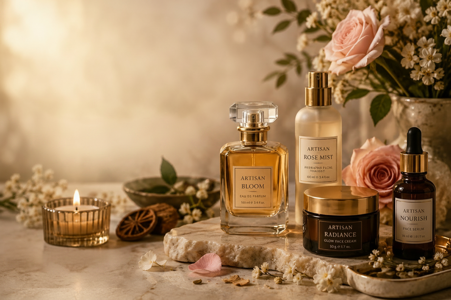 Artisan fragrances and beauty